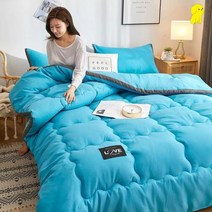 극세사이불 이불세트 극세사이불추천 북유럽 퀼트 이불 및 충전 마이크로 화이버 담요 400g 울트라 따뜻한