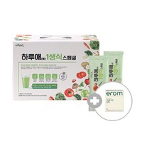 자연채움 하루애 1생식 스페셜 30g x 28포(4주분)+이롬 황성주 국산콩두유 무가당 16팩, 30g 28포