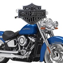 SH LED 할리데이비슨 크롬 메탈 바이크 부착식 엠블럼 오토바이스티커 패치, 해당상품