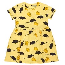 미니로디니 미니로디니 마우스 2265010923 YELLOW 키즈 반팔 원피스