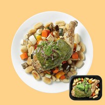 푸드팜 [푸드팜]_고단백 도시락_치킨리보르노&뇨끼_442g_P043, 단품없음