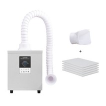 국소배기장치 제연기 집진기 흡진기 암후드 흄후드 뜨거운 판매 150W Co2 레이저 연기 흡수기 FES150 납땜, 05 FES150-White_01 110V