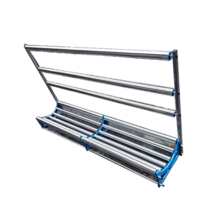 원단 롤링기 롤러 필름 재단 천 거치대 시트지 풀링기, 길이1.8mx폭56cm 걸이 3개