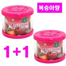 청개구리 트리프로그방향제 복숭아향 1+1 차량용방향제 자동방향제, 트리프로그/복숭아향(1+1)