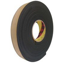 EVA 단면 흑색 스펀지 테이프 10t x 30mm x 2.5M 완충