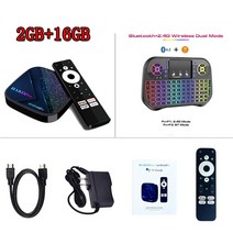 2023 Hako 프로 안드로이드 TV 박스 홈 스트리밍 미디어 플레이어 4K 셋톱 박스 Amlogic S905Y4 24G DDR4 이더넷 HDR 구글 인증, 34.Au 플러그  2G 16G i10 plus