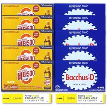 박카스D 50병+비타500 50병+콜라겐비타씨 2포 총100병, 단품, 단품