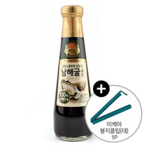코스트코 100% 남해산 굴로 만든 백설 남해굴 소스 350g 1병 + 이케아 봉지클립(대) 1p, 1개
