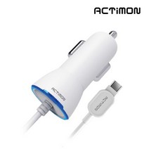 [후니케이스]액티몬 차량용충전기 일체형1.5A C타입, 상세페이지 참조