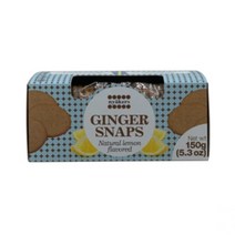 니오커스 진저스냅스 레몬 쿠키, 150g, 5개