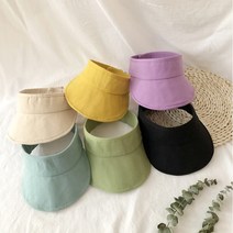 아동 유아 칼라 면 썬캡 모자 썬햇 여름 모자
