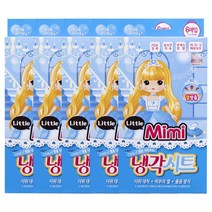 리틀미미 열냉각시트 6매 x 5개입 아기열패치 이마열 열날때 쿨패치 캐릭터 밴드