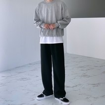 가가고고 밴딩 와이드 팬츠 츄리닝 트레이닝 기모 바지