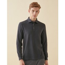 22FW 그레이 멜란지 긴팔카라티셔츠 DMTS2D011G3