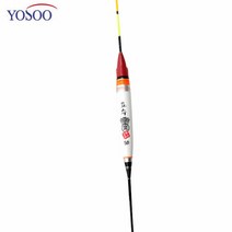 브랜드없음 이화 요수 극세 내림 2점등 LED 민물 전자 낚시 찌, 선택완료, 녹색 45cm