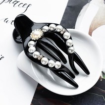 욜로도매 악세사리 쥬얼리 헤어핀 펄 헤어 진주 주얼리 W49A623 집게핀 그레이스 플라워 헤어액세서리