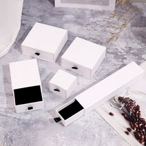 자석싸바리박스 싸바리박스 박스케이터링 10PCs 보석 주최자 디스플레이 선물 포장 상자 홀더 블랙 핑크 화, 01 white_01 5x5x3.5cm
