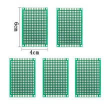 호버보드 프로토보드 회로 3x7 4x6 PCB 양면 DIY 범용 10 개, 11 Double-4X6-10PCS, 한개옵션1