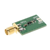 shangren RF 신호 전력 고주파 테스트 모듈 RF 신호 감지 AM 라디오용 0.1-3200MHz 증폭기 모듈, PCB 회로 기판, 녹색