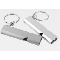 네지몰 휴대용 호루라기 호신용 키링, 1개