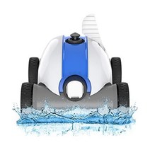 RockRocker 수영장 청소기 무선 로봇 듀얼 드라이브 모터 90분 청소, R1103