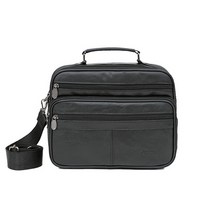 모던 클래식 남자 천연가죽 크로스백 캐주얼 직장인 수납가방