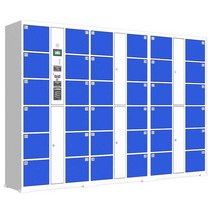 쇼핑몰 전자 보관함 사우나 캐비닛 도난방지 수납, 6도어 스와이프 카드