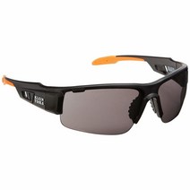 Klein Tools 60161 안전 전문 PPE 보호 세미 프레임 긁힘 방지 및 김 서림 방지 투명 렌즈, Gray Lens_Professional