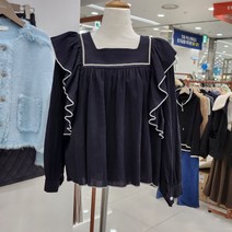 오조크 프릴 블라우스(foqfcba517)-1