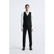 독일 자라 ZARA 슬림핏 수트 베스트 색상 : 블랙 268117