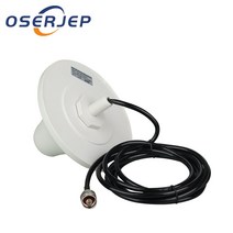 2G LTE 실내 천장 안테나 698-2700MHz UMTS 3m/5m 케이블 N 수 커넥터 전화 부스터 리피터 증폭기, 01 With 3M Cable