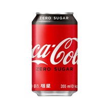코카콜라 제로 뚱캔 355ml 24캔 업소용, 없음