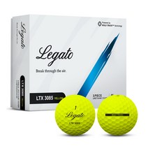 레가토골프 정품 USGA 공인구 우레탄 3피스 새 골프공 옐로우 비거리 골프볼 12구, 옐로우 AHP05344