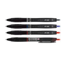 자바펜 0.7mm 제트라인 펜, 레드, 10개