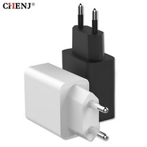 EU 어댑터 DC 5V 1A USB 인터페이스 편리한 여행용 전화 충전 헤드 내구성 있는 Lithe 블랙 화이트 유럽, 03 White 5V 2A EU