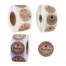 땡큐 스티커(크라프트블랙)