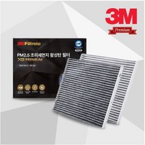 [SALE] 3M X3 차량용 프리미엄 활성탄 필터 PM2.5 (르노삼성), 7267 뉴SM5(10년1월후), 1개