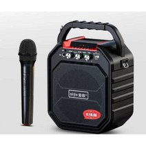 버스킹 입문자용 앰프 미니 블루투스 스피커 오디오, 무(충전식) 마이크 버전+16GB usb