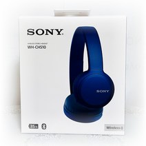 소니WH-CH510 무선블루투스 헤드폰 /JU, 블랙