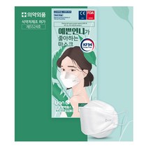 블루본 예쁜언니 K94마스크 화장안묻는 빅사이즈 국산일회용 마스크 1매, 1개