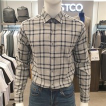 STCO2 NC15 남성 체크 셔츠 그레이 04TDSDSCCG