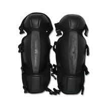 에버마켓 예초기 벌초 다리보호대 무릎안전보호구 - A형 블랙