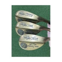 캘러웨이 히코리 스틱 3-웨지 세트 • 오리지널 박스 베릴륨 구리 새 제품 Callaway Hickory Stick