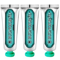 아토세이프 덴티 본조르노 민트향 구취케어 치약, 80g, 3개