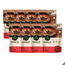 CJ Bibigo Yukgaejang 500g x 8 간편식 환자식 CJ 비비고 육개장 500g x 8팩