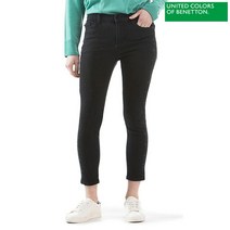베네통 라운드 스터드 포인트 스키니 BADP90811-BK