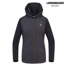 이동수 골프웨어 여성 후드점퍼 다크그레이 F9CJP8810-E5