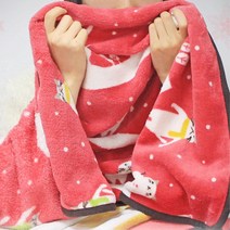 야외테라스용 겨울 카페용 극세사 무릎 담요 TV시청용 여행용 낮잠용 소파용 실내용, 보스턴레드