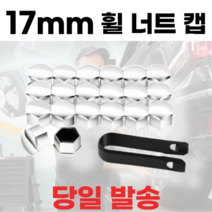 직구니스타 휠 너트 캡 보호 커버 17mm 20pcs, 잉곳 실버(20pcs), 20개
