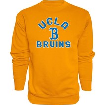 Blue 84 남성용 크루넥 스웨트셔츠 블랙 아이콘, UCLA Bruins, Secondary Color